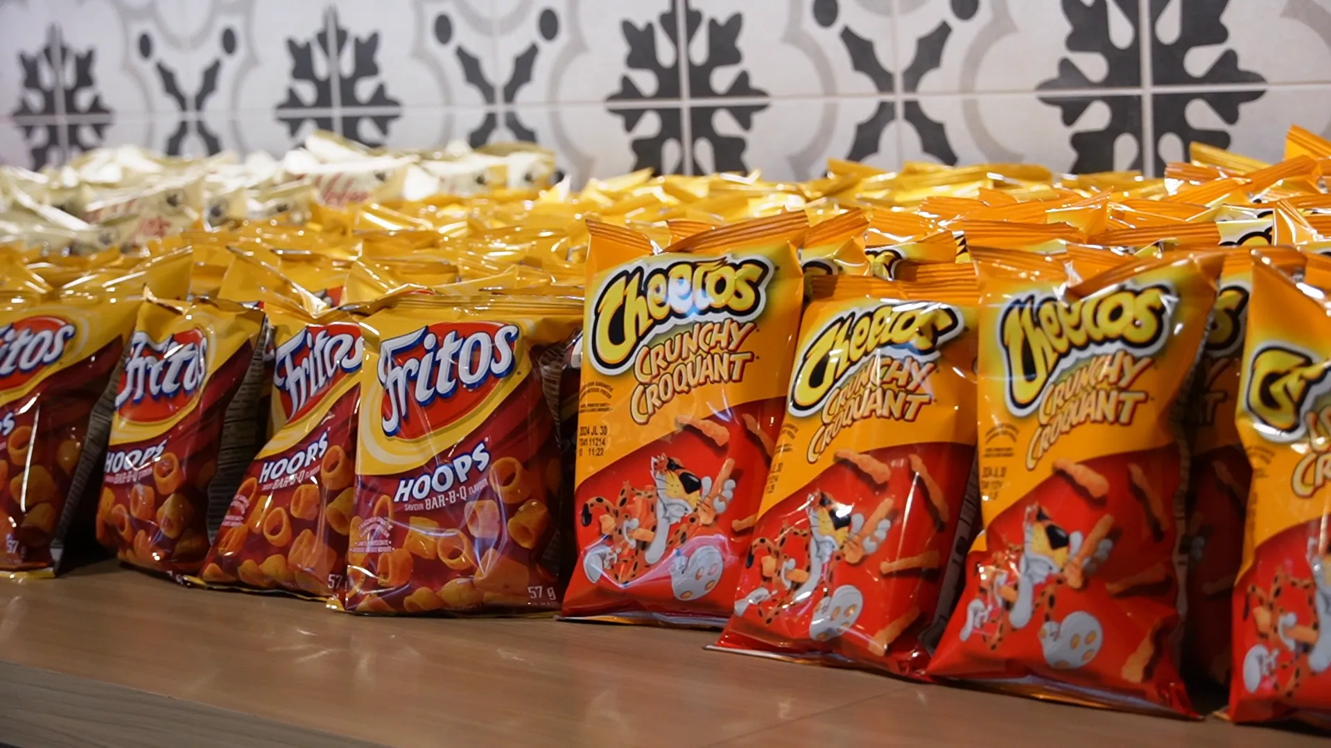 Lots of snacks