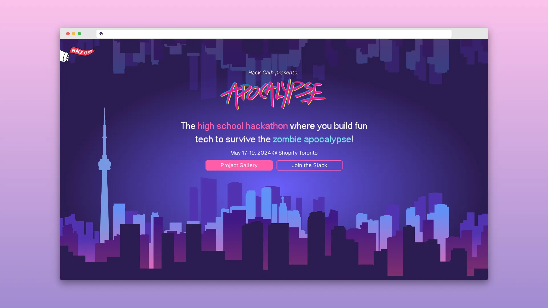 Apocalypse website